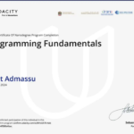 Fondamentaux de la programmation (Fronted Development)