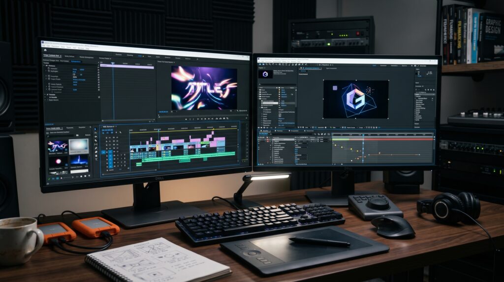 I will provide professional video editing, motion graphics, and video production - portfolio - 0