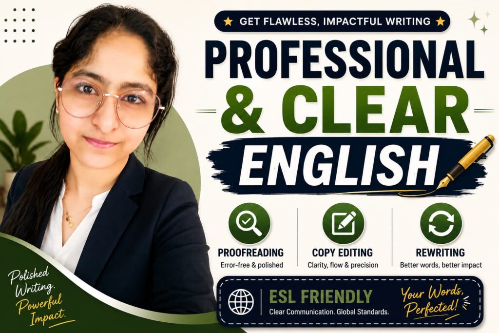 I will proofread and edit your content professionally within 24 hours - portfolio - 0