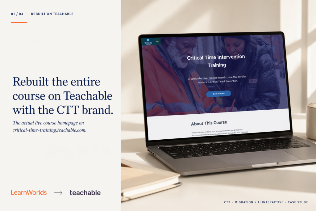 I help create courses, lms's and scale your businesses - portfolio - 2