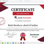 Certificat d’achèvement