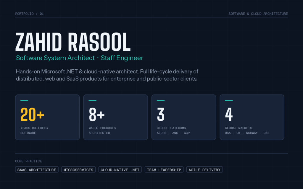 Zahid Rasool - portfolio - 0