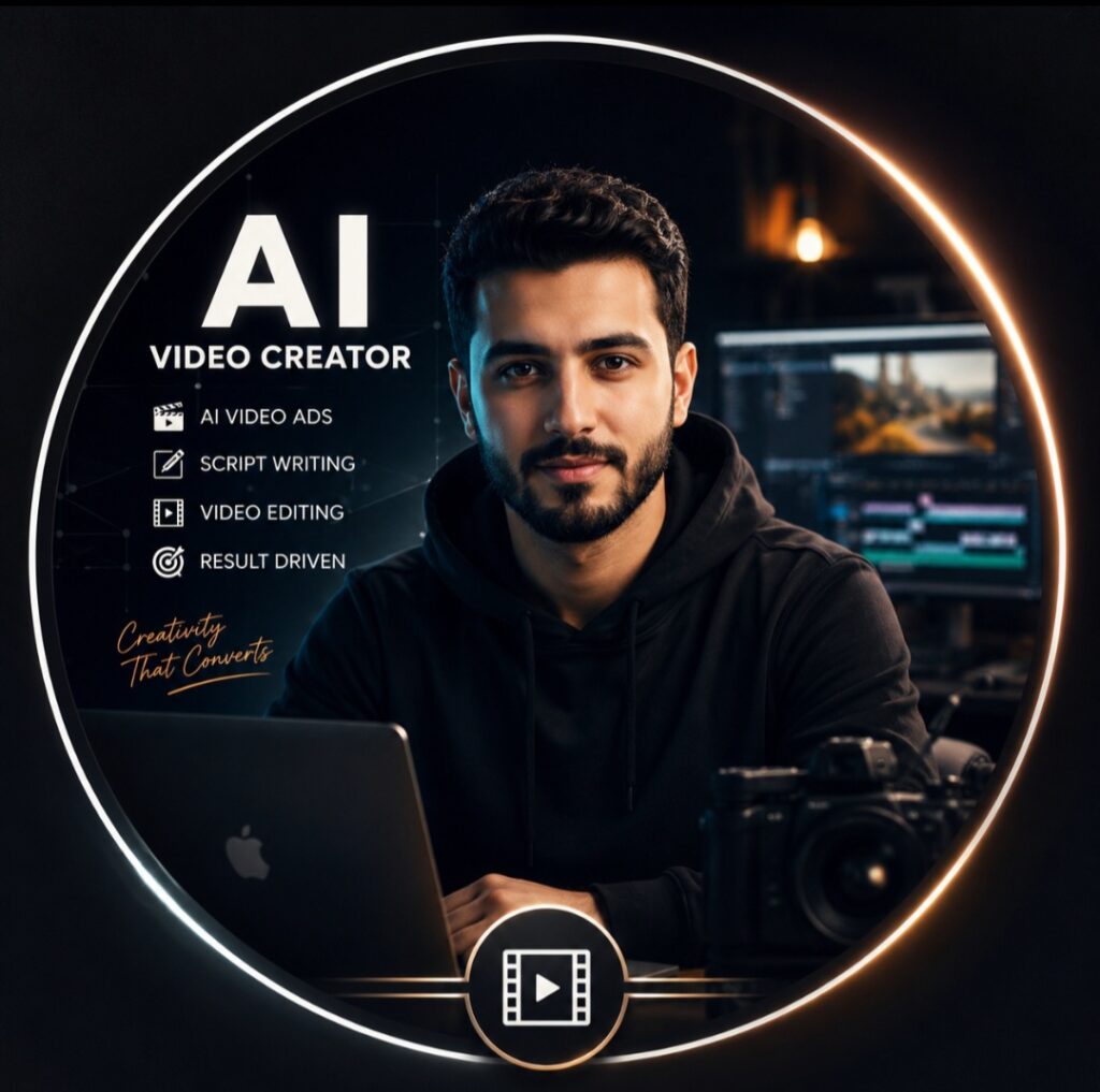 Conception professionnelle de vidéos publicitaires par IA - portfolio - 0