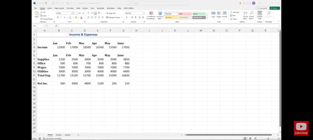 Je m’occuperai de la tenue de livres et du reporting financier de votre petite entreprise en Excel - portfolio - 1