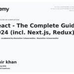 React - The Complete Guide 2024 (incl. Next.js, Redux)