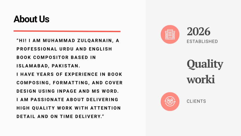 Muhammad Zulqarnain - portfolio - 1