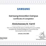 Samsung AI Course