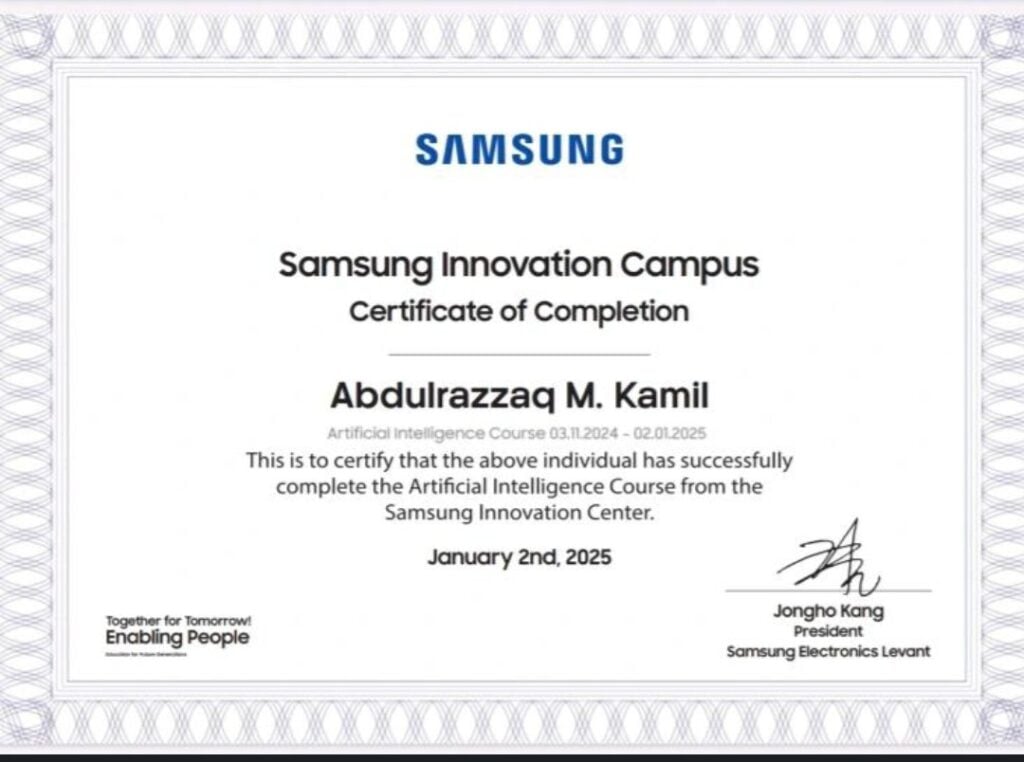 Abdulrazzaq Mustafa Kamil - portfolio - 0