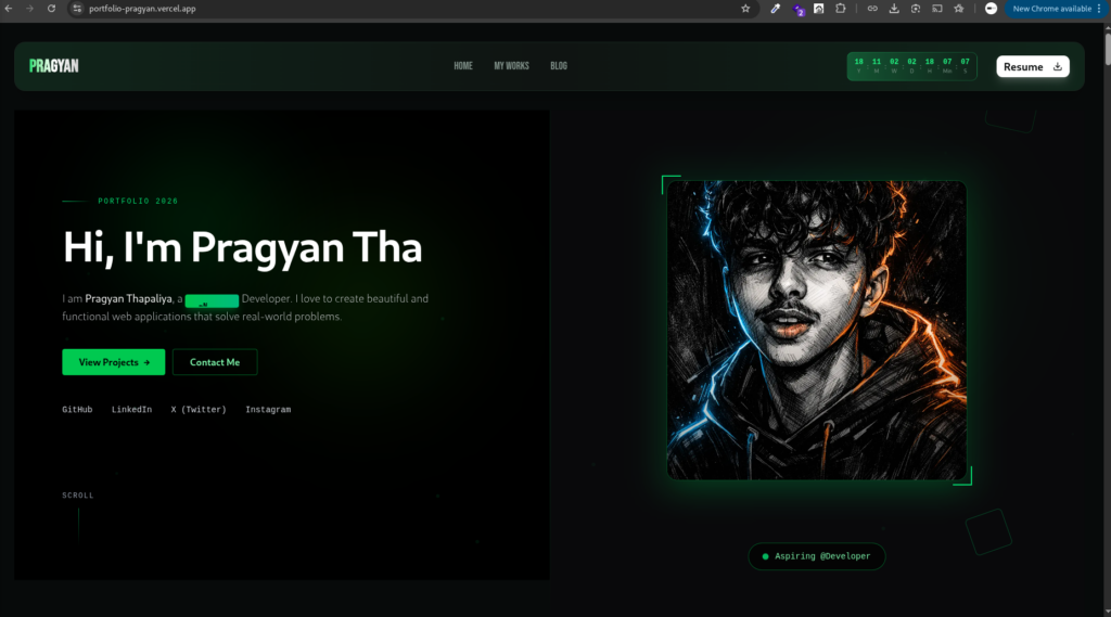 Pragyan Thapaliya - portfolio - 0