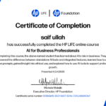 AI for business professionals