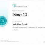 Django and backend design