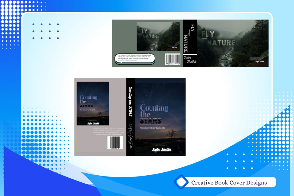 I will design a professional print-ready book cover or Kindle ebook cover - portfolio - 0