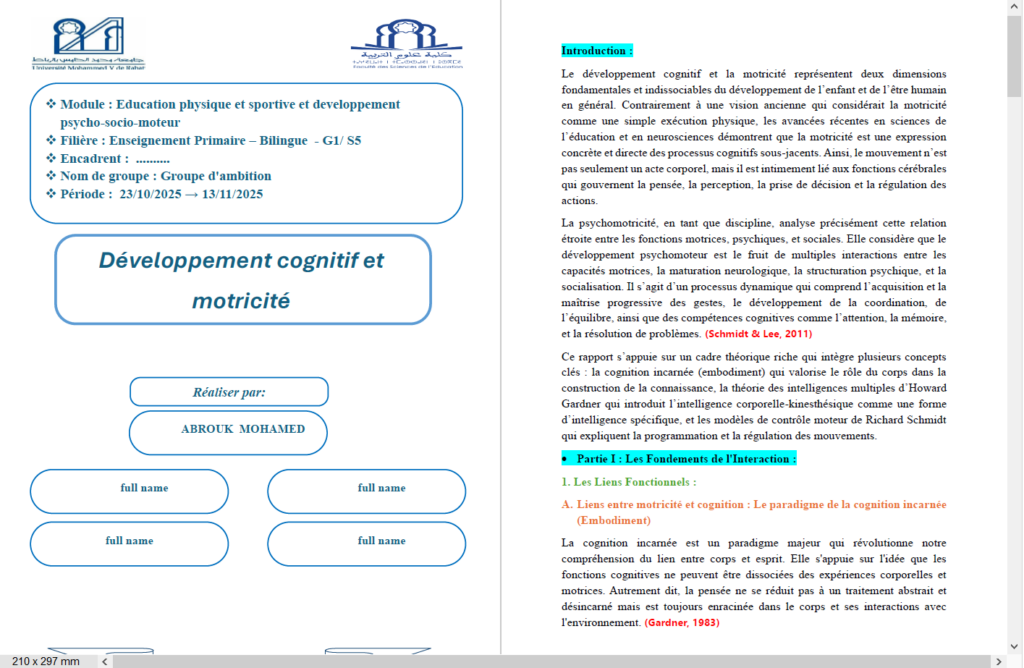 Je crée une présentation ou rédige et organise un article de manière professionnelle selon les exigences - portfolio - 1