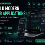 I will develop a full stack web application using MERN, PERN, or modern JavaScript technologies