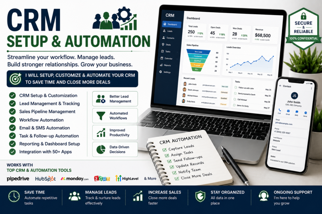 CRM & Business Automation - portfolio - 0