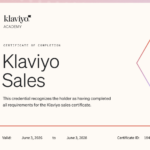 Klaviyo sales