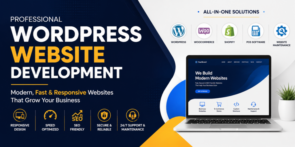 Je vais concevoir et développer un site web WordPress professionnel - portfolio - 0