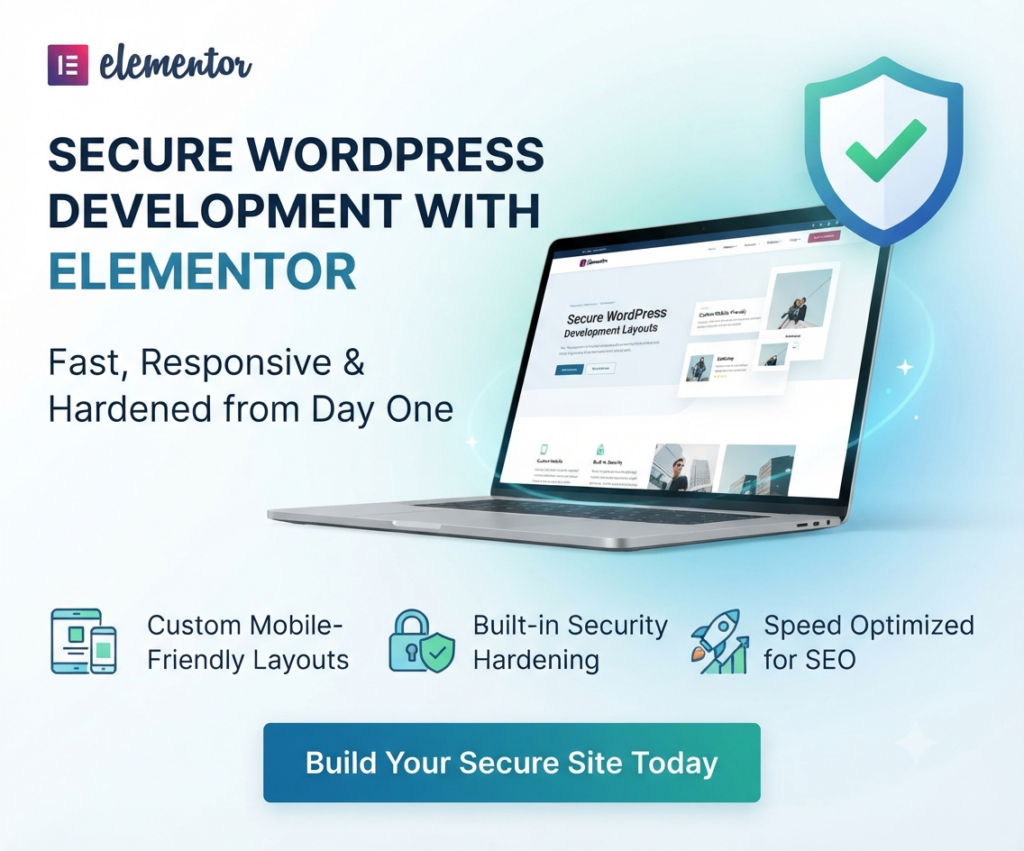 I will Develop Secure WordPress Website with Elementor - portfolio - 0