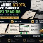 ÉCRITURE DE SCRIPTS, SAISIE DE DONNÉES, TRADING BOURSIER ET FOREX - À distance