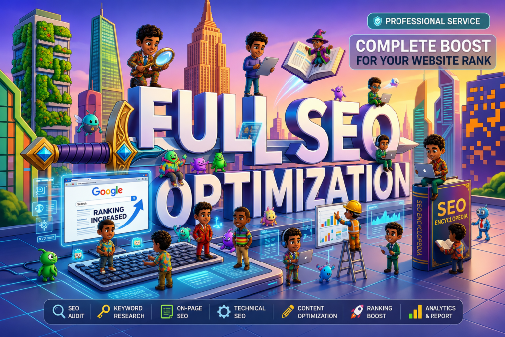 Optimisation SEO complète pour sites web - portfolio - 0