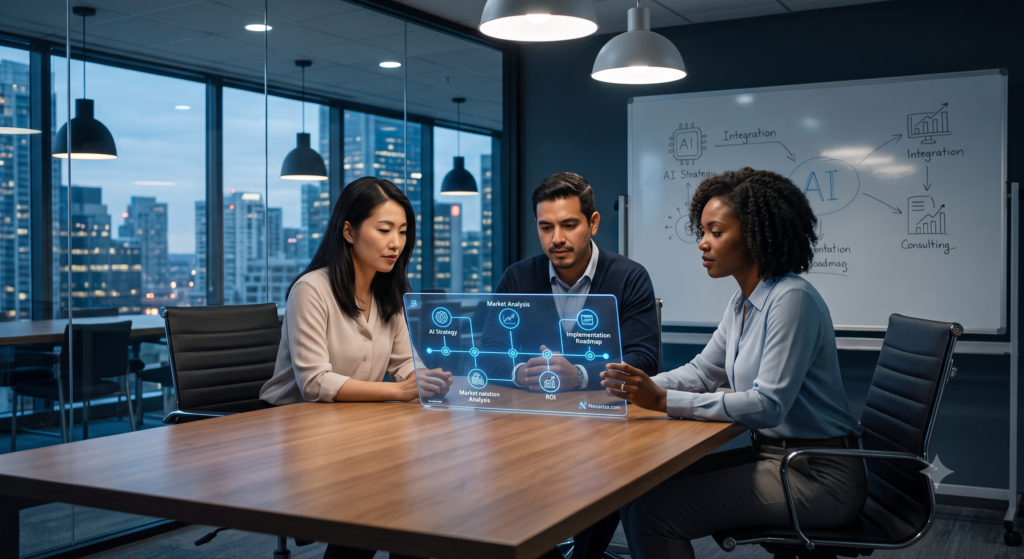 Je fournirai un conseil expert en stratégie d’IA d’entreprise et en transformation numérique - portfolio - 0