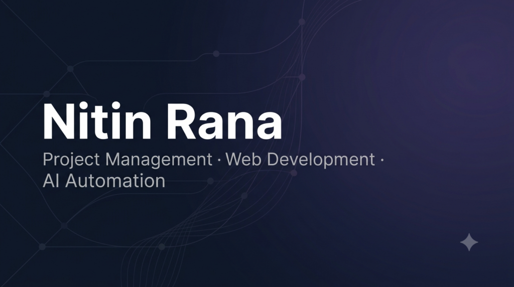 Nitin Singh Rana - cover