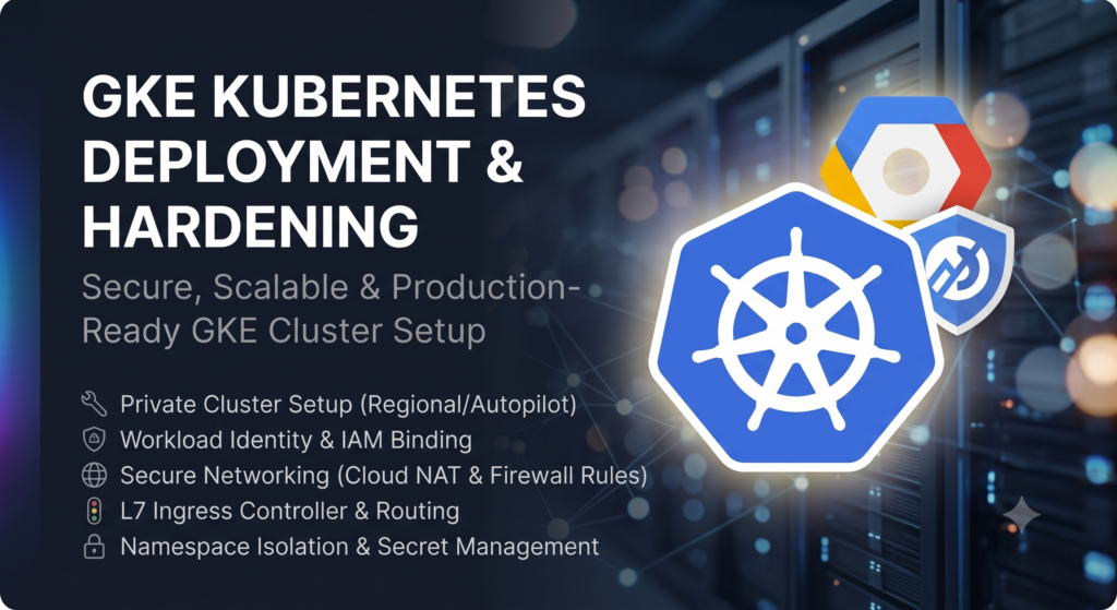 سأقوم بنشر وتقوية عنقود Google Kubernetes Engine (GKE) الخاص بك - portfolio - 0