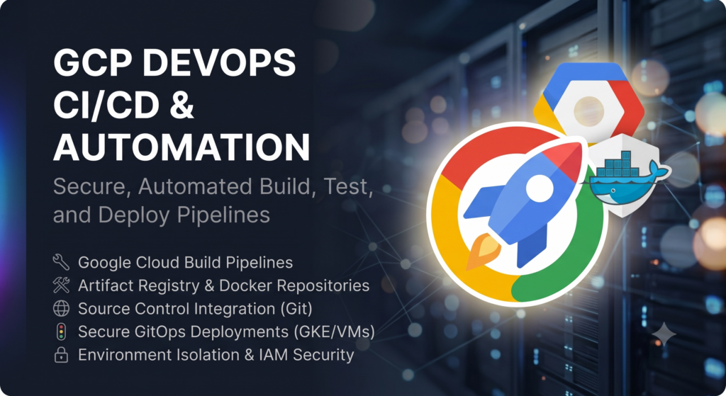 سأبني خطوط أنابيب CI/CD آمنة لبنية Google Cloud التحتية الخاصة بك - portfolio - 0