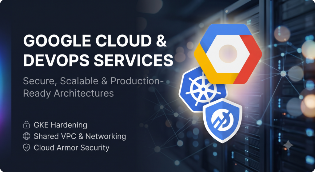 Je fournirai un conseil professionnel en Google Cloud (GCP) et en DevOps - portfolio - 0