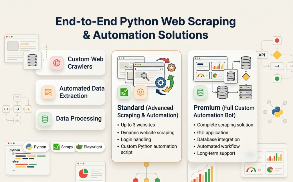 I will do web scraping, data extraction, and process automation - portfolio - 0