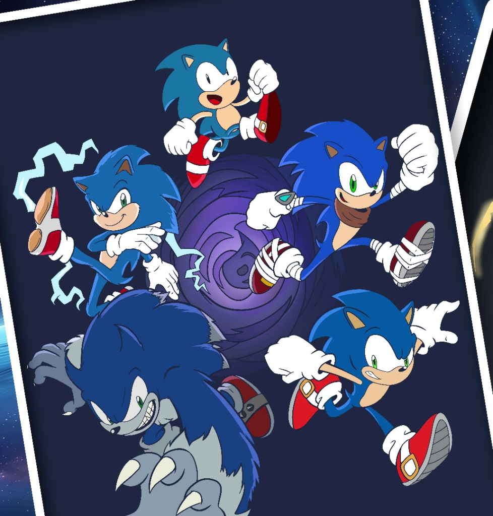 Je vais créer un personnage Sonic the Hedgehog pour toi - portfolio - 0