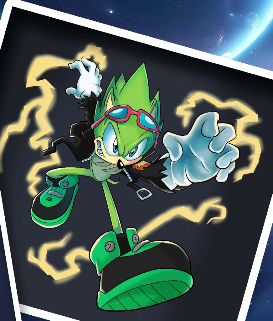 Je vais créer un personnage Sonic the Hedgehog pour toi - portfolio - 1