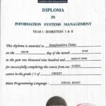 Certificate on Information Technology
