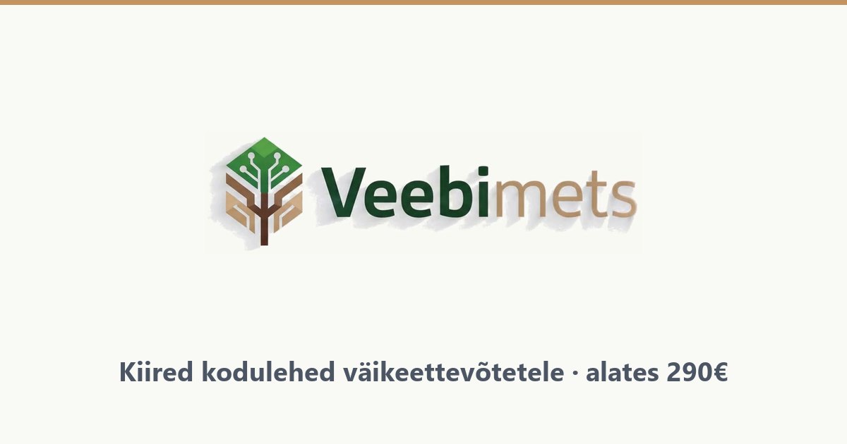 Veebimets - cover