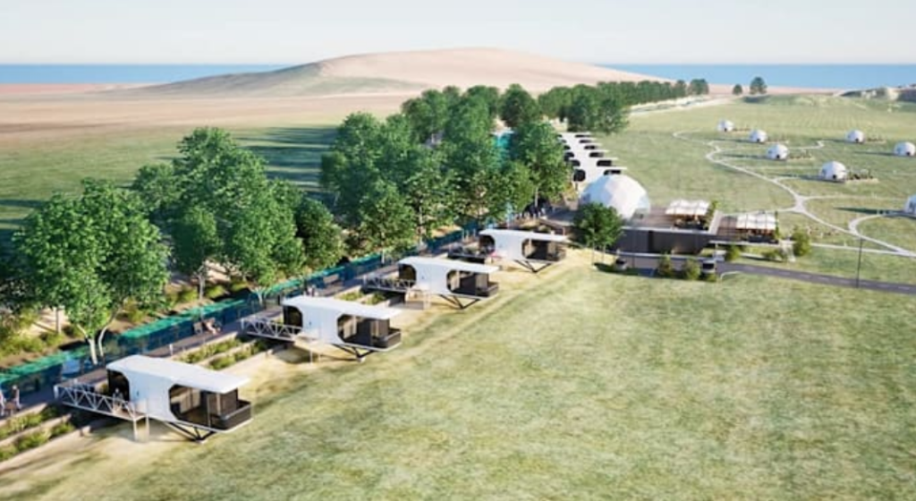 Elevate your 3d eco resort master planning, geodesic domes, landscape park design in realistic cgi rendering - portfolio - 0