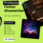 I will ghostwrite an engaging fiction story, novel, or eBook
