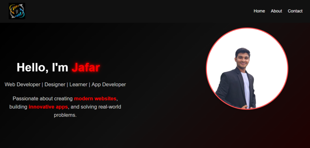 Jafar Shaik - portfolio - 0