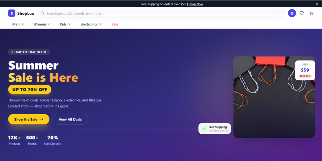 I will create website in a week - portfolio - 1