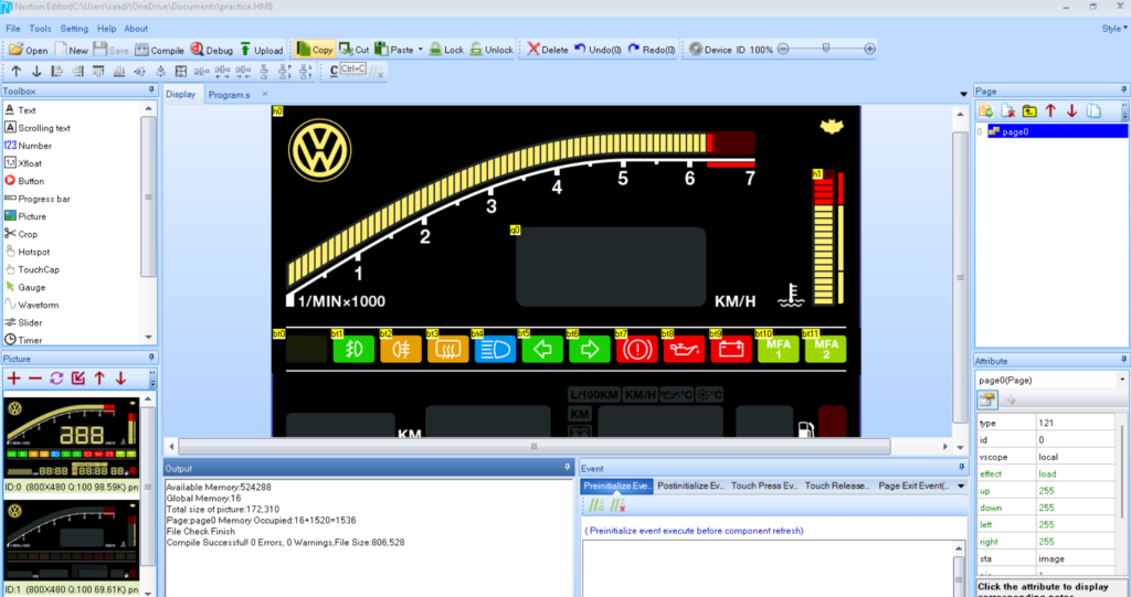 Je vais créer une interface graphique avec Nextion Editor dans 3 jours. - portfolio - 0