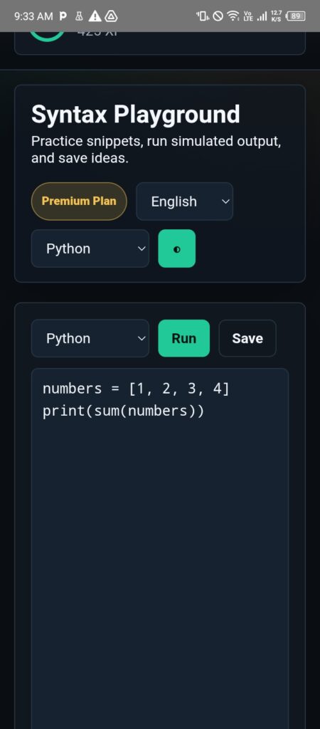 Je vais créer une application mobile et l’intégrer aussi à l’IA. - portfolio - 1