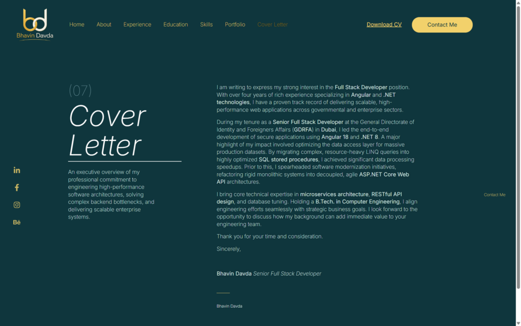 Bhavin Davda - portfolio - 1