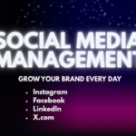 I will professionally manage your social media accounts