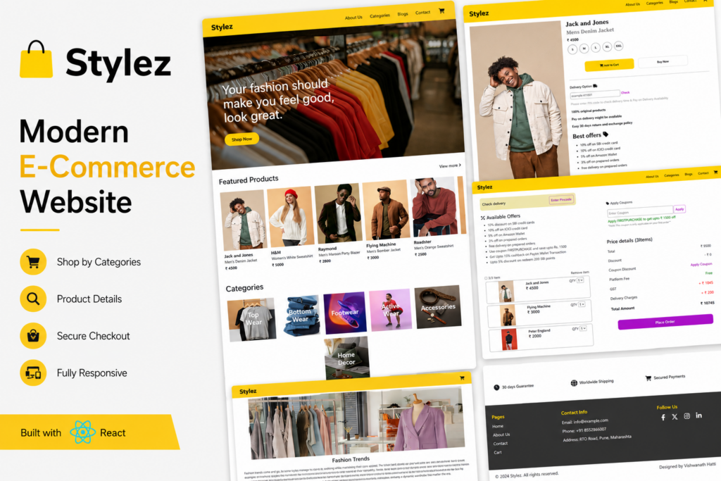 Développement de sites web commerciaux - portfolio - 0