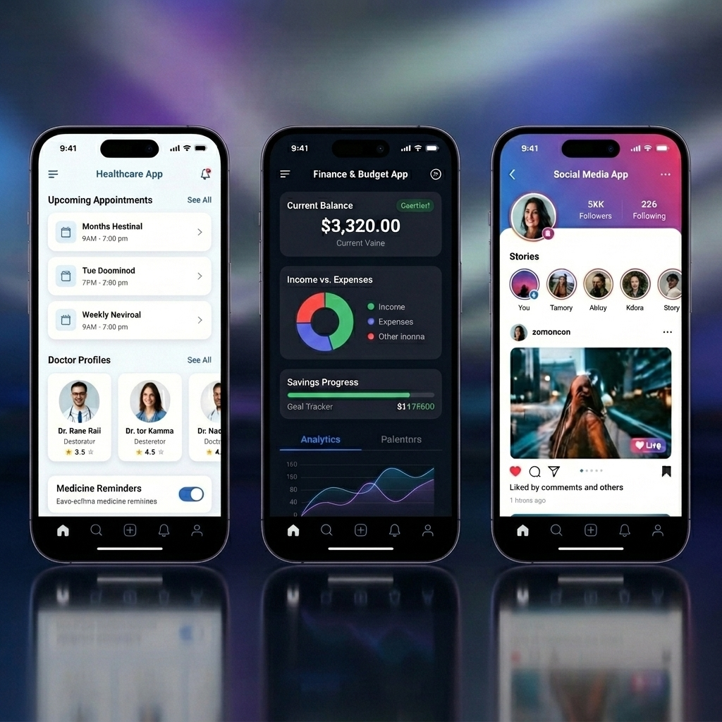 Je développerai une application mobile avec Flutter et React Native - portfolio - 0