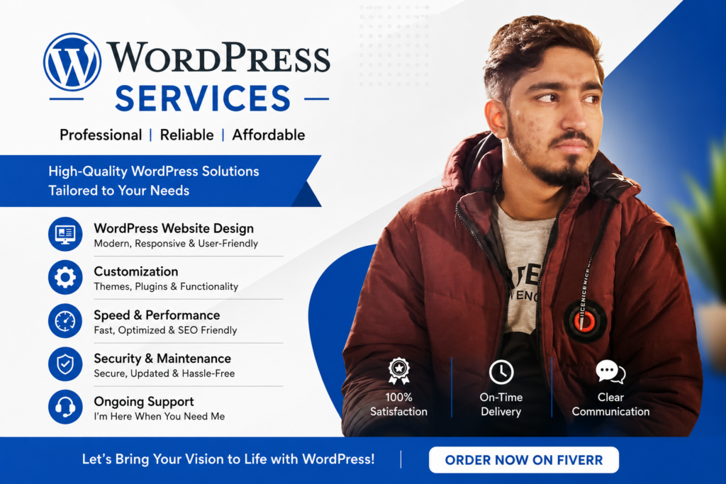 I Will a custom responsive wordpress theme with SEO optimization - portfolio - 0
