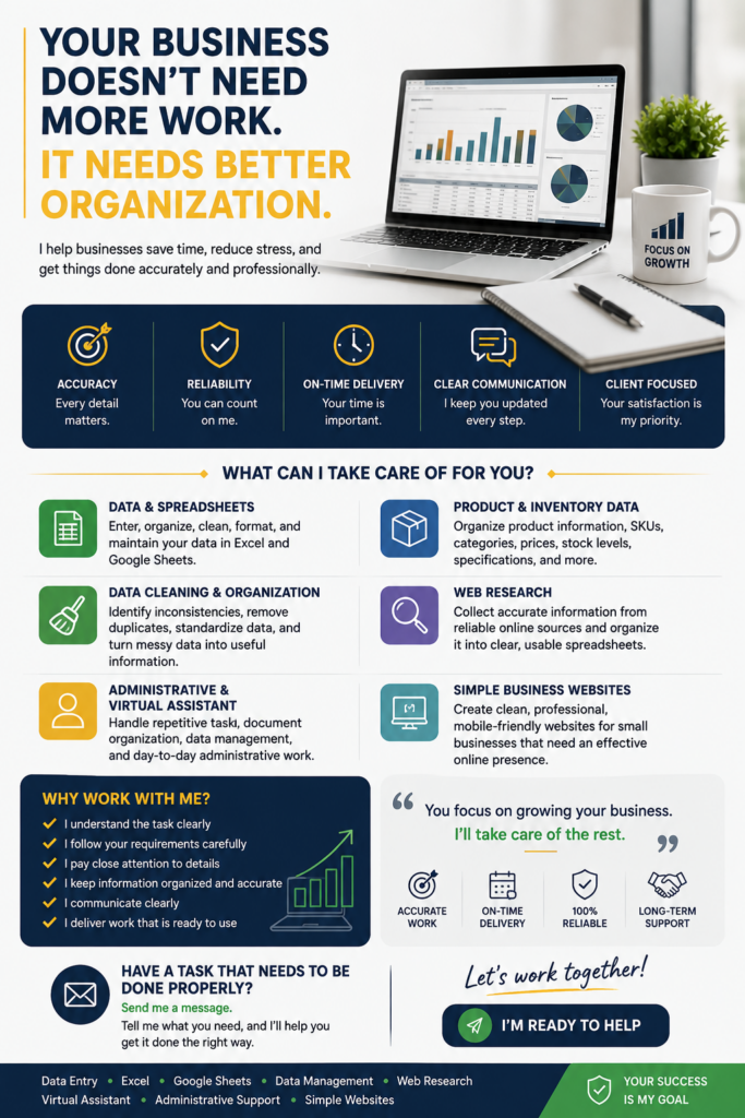 Make Your Business More Organized, Accurate & Efficient - portfolio - 0