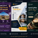 I will design professional posters, flyers and social media graphics