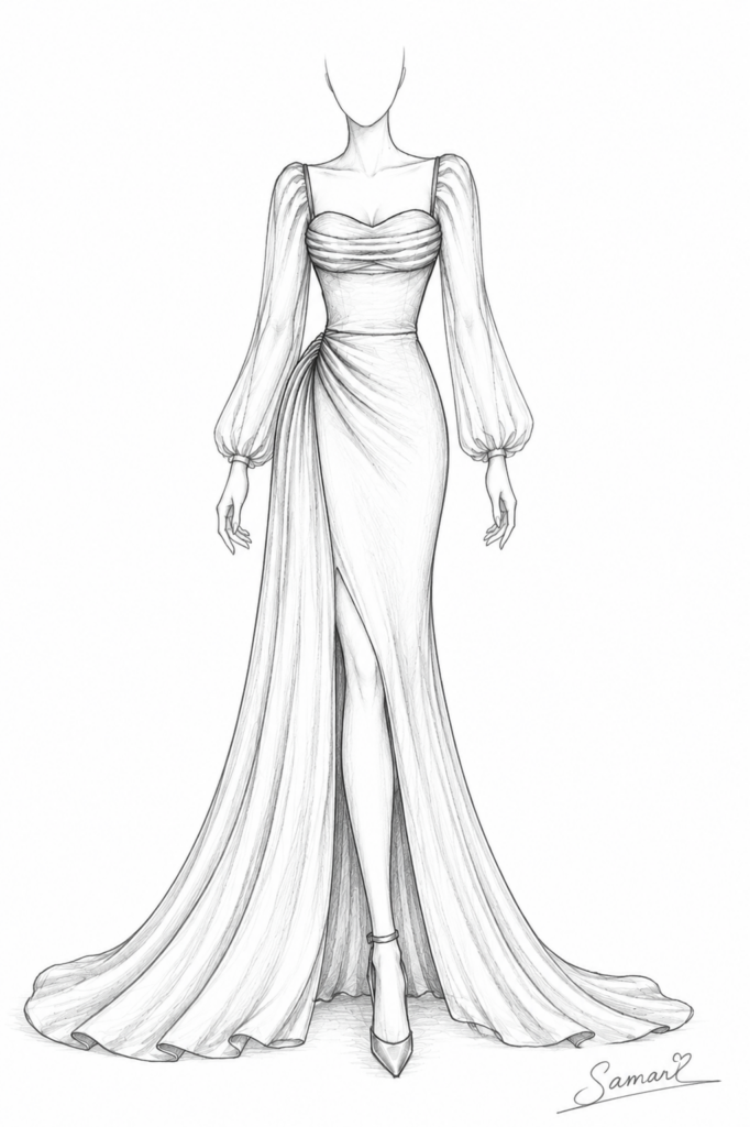 I will draw any design the client needs any design that comes to your mind even if it is a new design from the imagination