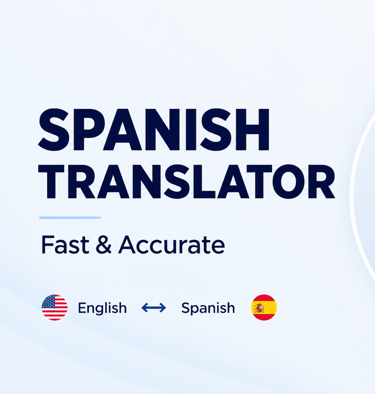 Document translation English to Spanish and Spanish to English