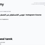 دورة الإعلان على إنستغرام
